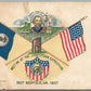 NORFOLK VA JAMESTOWN EXPOSITION 1907 ANTIQUE POSTCARD