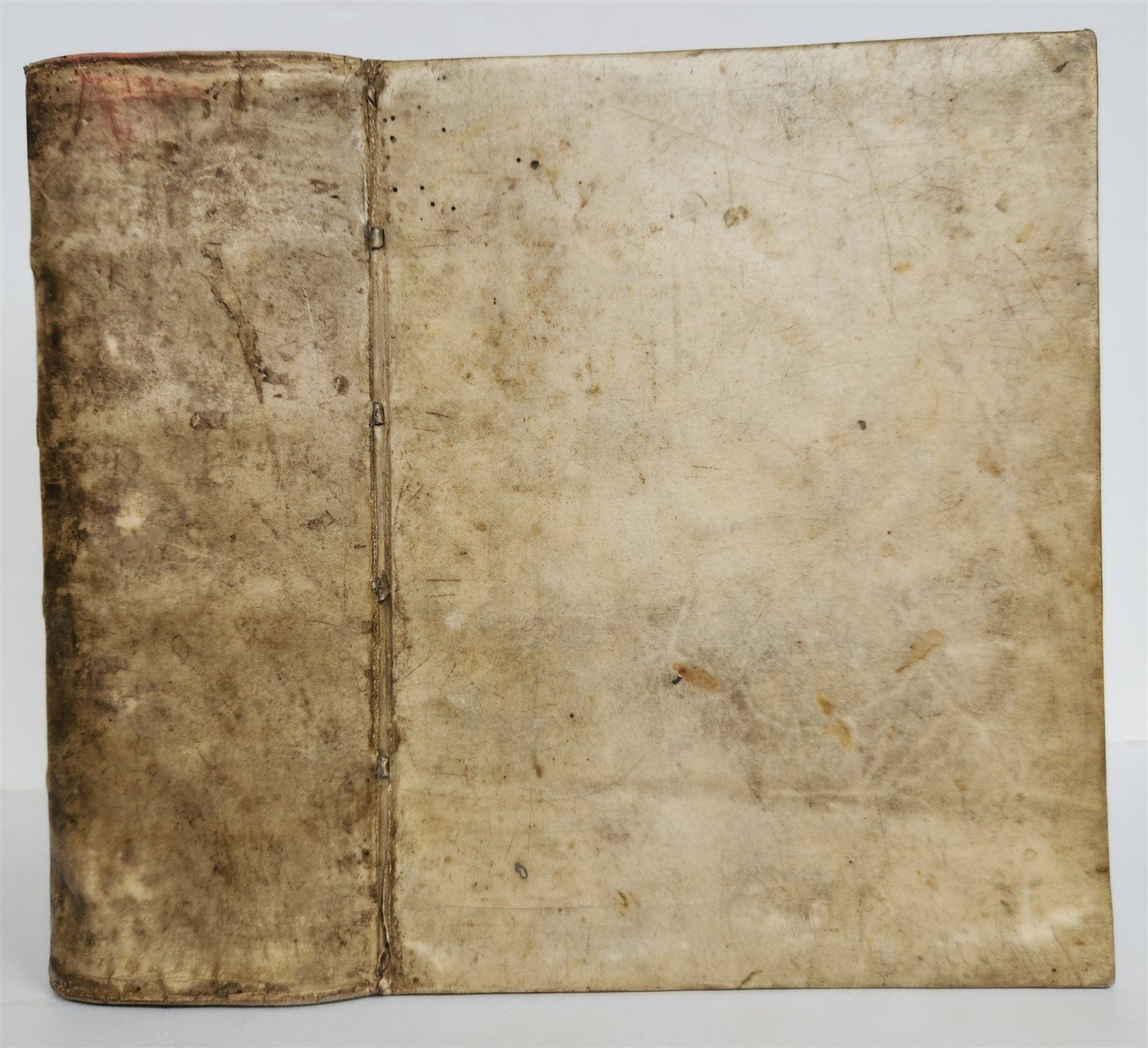 1686 JUDAS ISCARIOT BIOGRAPHY in GERMAN antique VELLUM BINDING