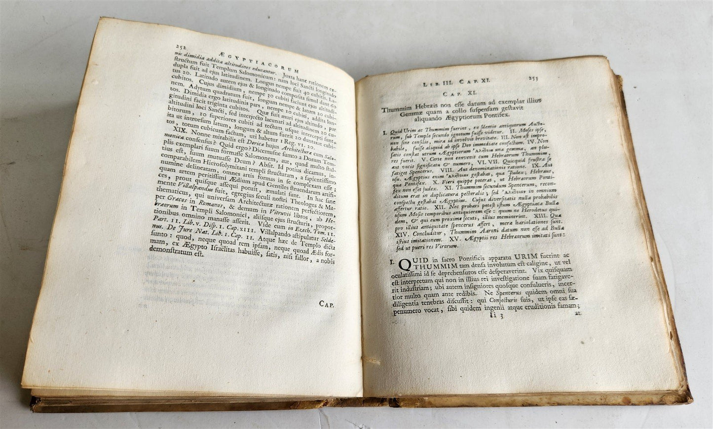 1696 AEGYPTIACA by Witsius antique EGYPTIAN & HEBREW RELIGIOUS CEREMONIES