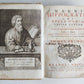 1757 HIPPOCRATES TREATISE antique MEDICAL vellum bound