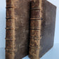 1718 BIBLE in FRENCH 2 volumes NEW TESTAMENT antique ILLUSTRATED w/ MAPS