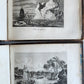 1817 VOYAGES 5 ATLAS VOLUMES antique ILLUSTRATED travels COOK ASIA TURKEY w/MAPS