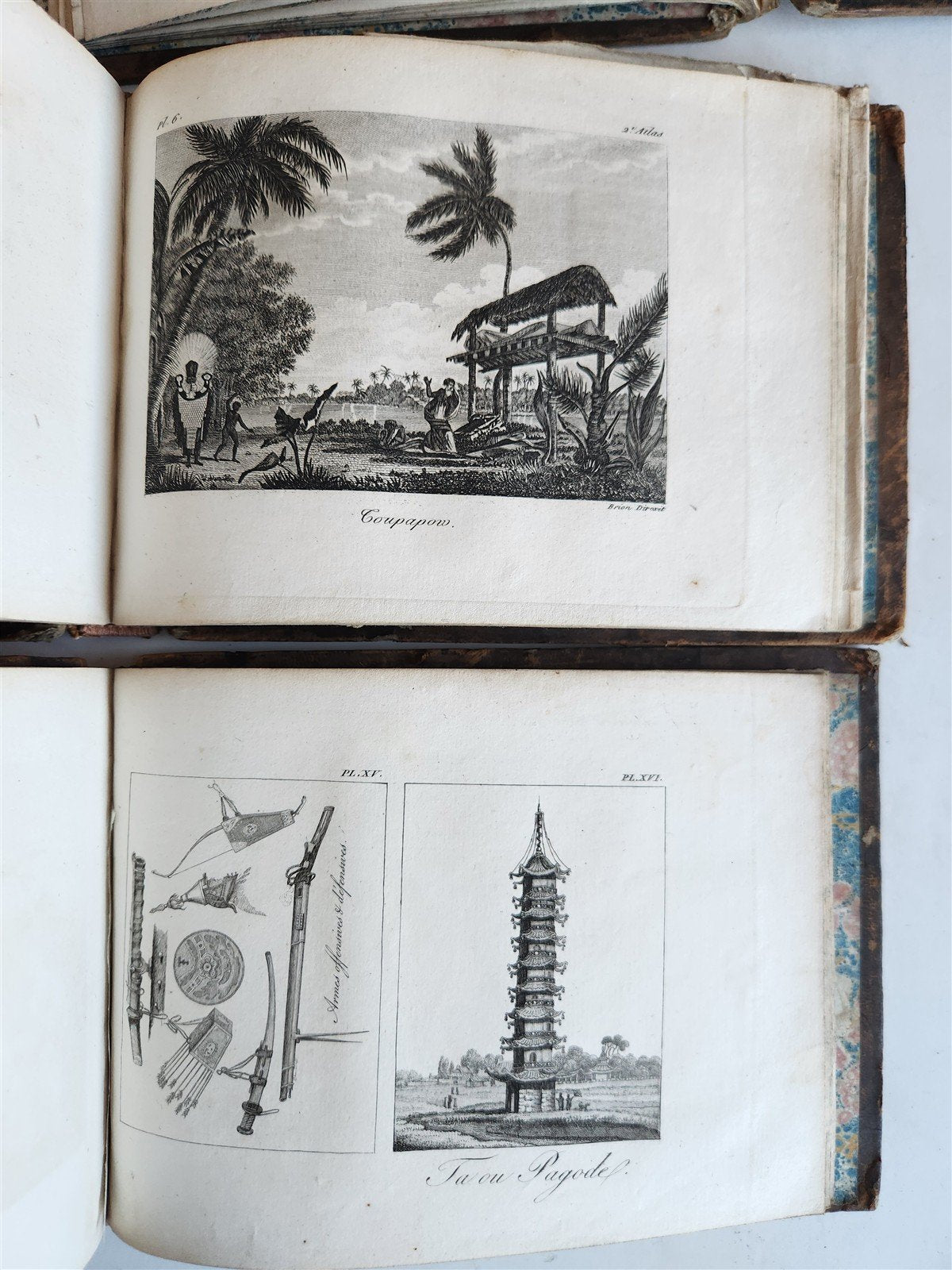 1817 VOYAGES 5 ATLAS VOLUMES antique ILLUSTRATED travels COOK ASIA TURKEY w/MAPS
