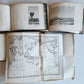 1817 VOYAGES 5 ATLAS VOLUMES antique ILLUSTRATED travels COOK ASIA TURKEY w/MAPS