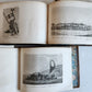 1817 VOYAGES 5 ATLAS VOLUMES antique ILLUSTRATED travels COOK ASIA TURKEY w/MAPS