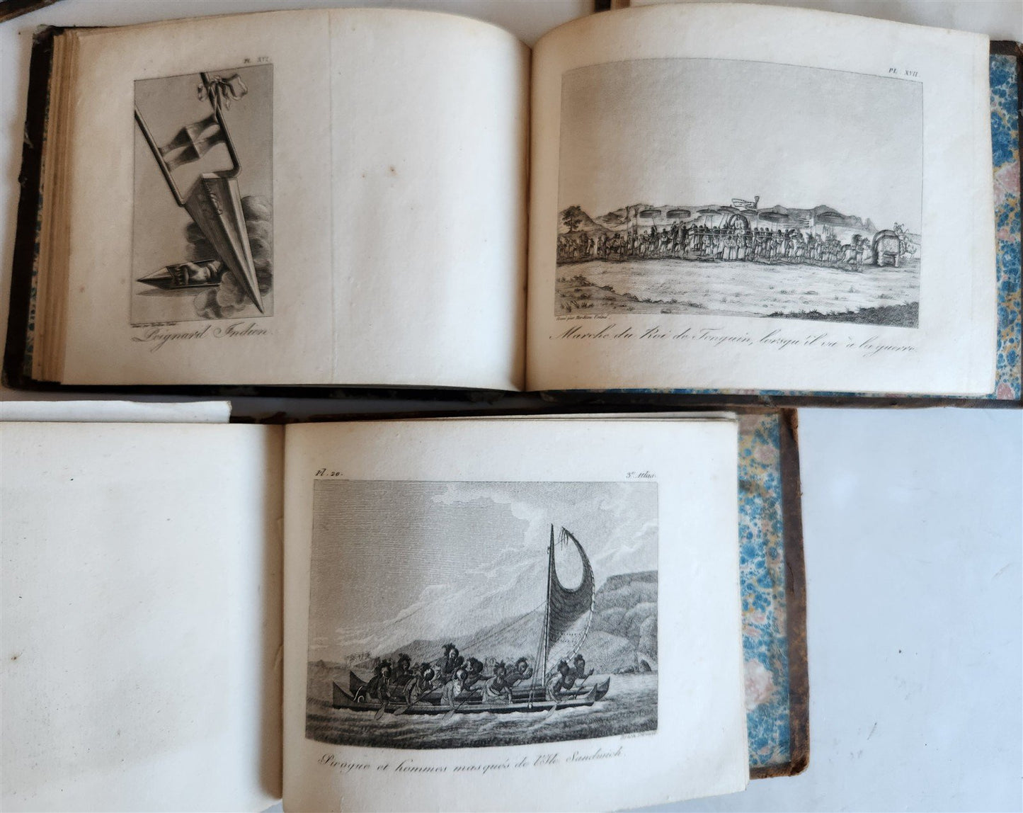 1817 VOYAGES 5 ATLAS VOLUMES antique ILLUSTRATED travels COOK ASIA TURKEY w/MAPS