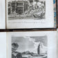 1817 VOYAGES 5 ATLAS VOLUMES antique ILLUSTRATED travels COOK ASIA TURKEY w/MAPS