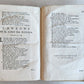 1741 FRANCESCO PETRARCA antique VELLUM BOUND