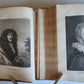 1762 ANECDOTES of PAINTING in ENGLAND antique ILLUSTRATED w/90 engravings 2 vols