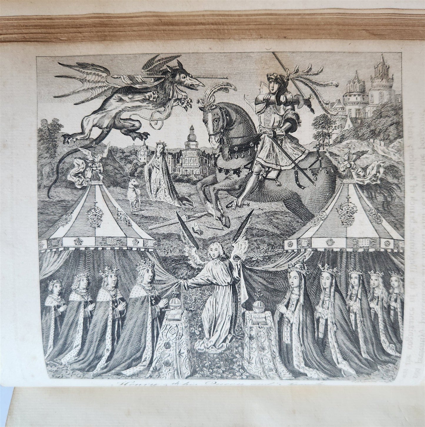 1762 ANECDOTES of PAINTING in ENGLAND antique ILLUSTRATED w/90 engravings 2 vols