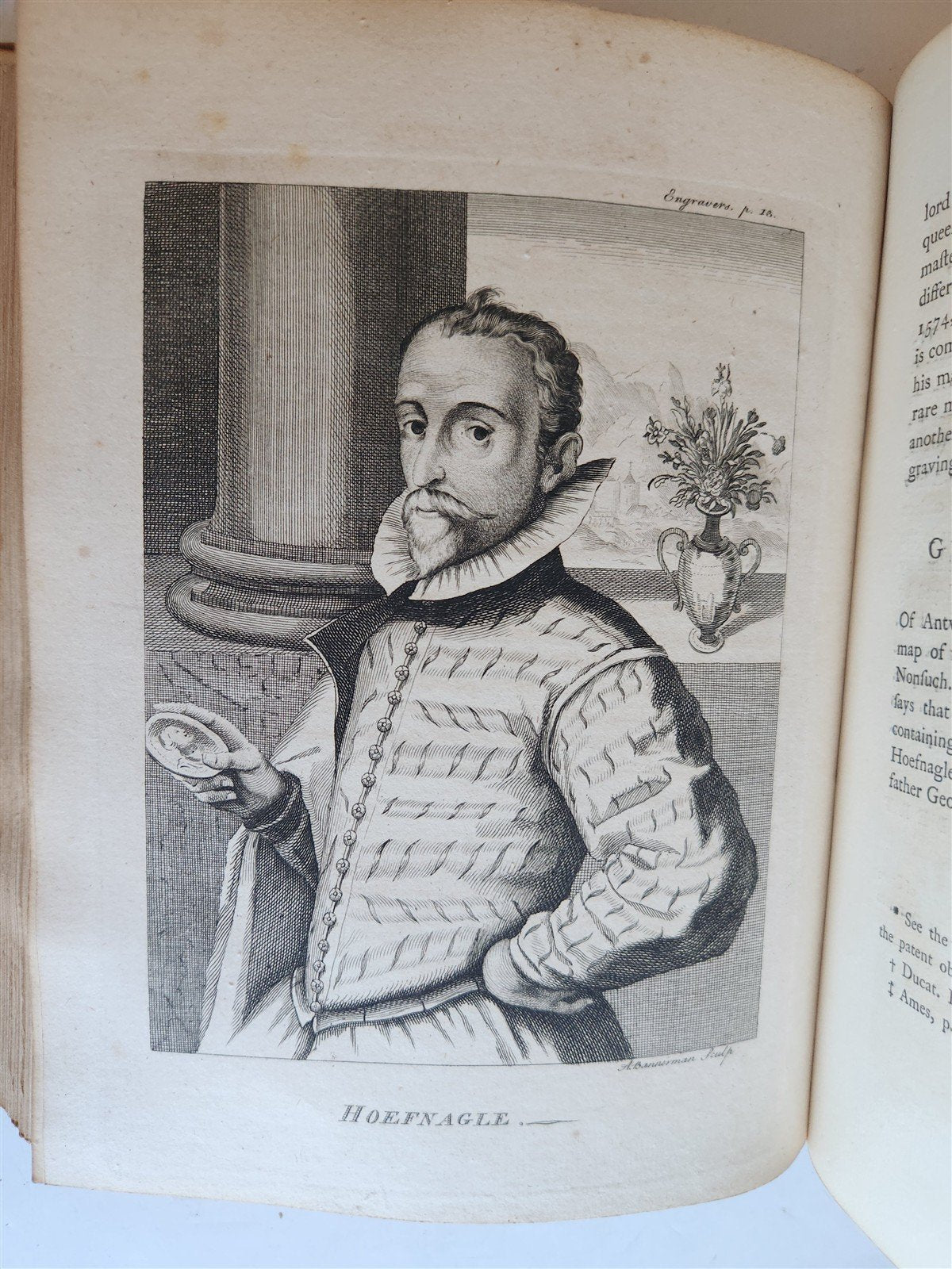 1762 ANECDOTES of PAINTING in ENGLAND antique ILLUSTRATED w/90 engravings 2 vols