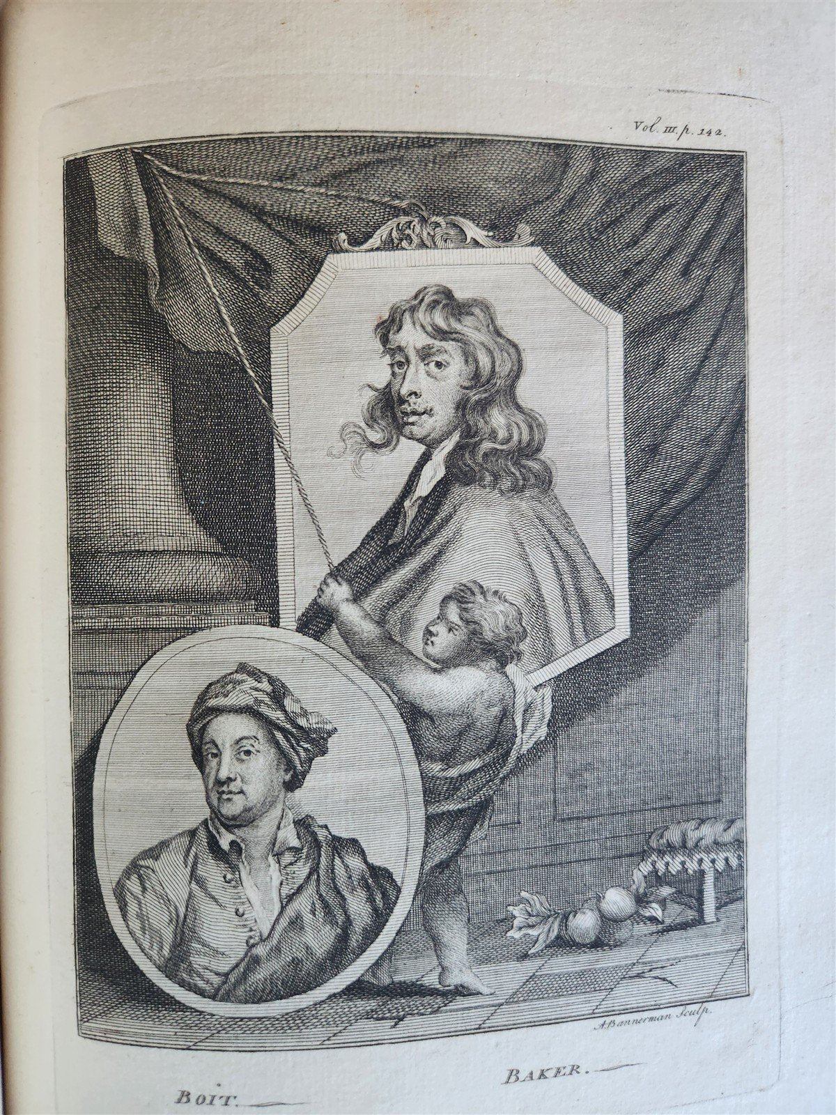 1762 ANECDOTES of PAINTING in ENGLAND antique ILLUSTRATED w/90 engravings 2 vols