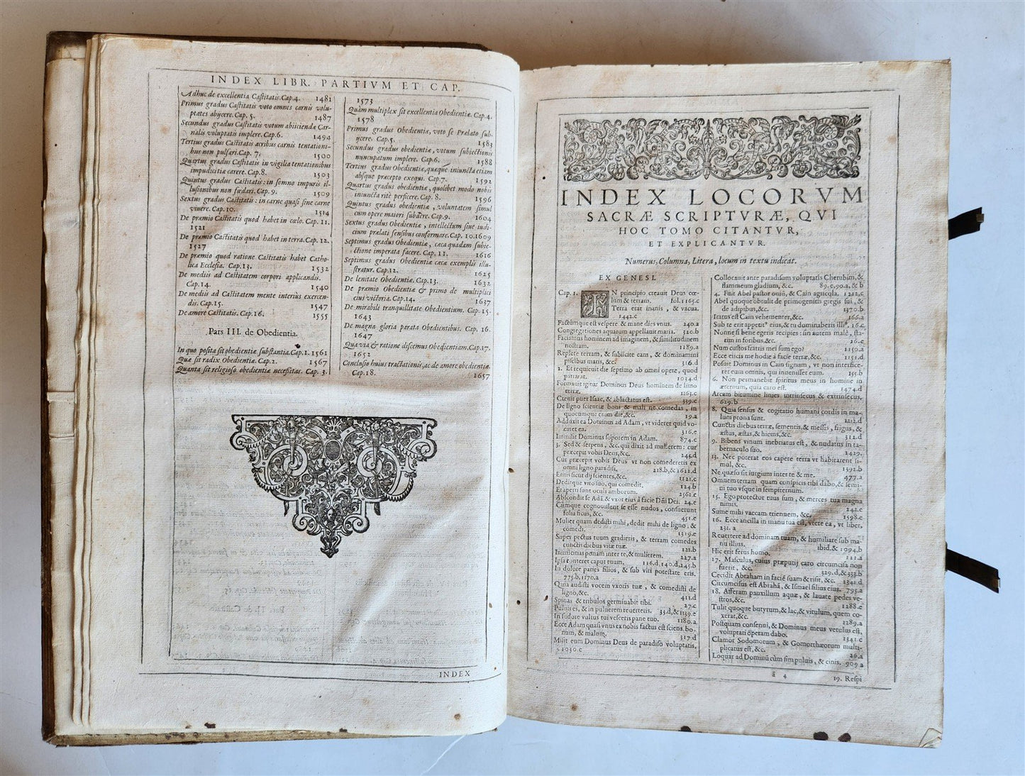 1613 On EXTERMINATION of EVIL & PROMOTION of GOOD antique JESUIT PIGSKIN FOLIO