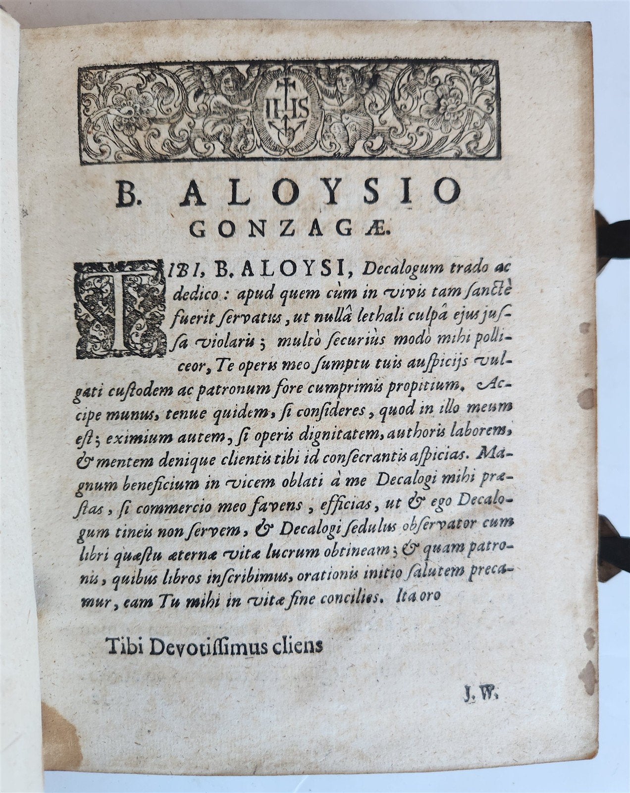 1659 JESUIT THEOLOGY by Tommaso Tamburini antique PIGSKIN over WOOD BINDING