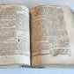 1659 JESUIT THEOLOGY by Tommaso Tamburini antique PIGSKIN over WOOD BINDING