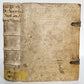 1665 THEOLOGY by Tommaso Tamburini antique PERIOD BINDING PIGSKIN w/ CLASPS