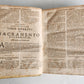1665 THEOLOGY by Tommaso Tamburini antique PERIOD BINDING PIGSKIN w/ CLASPS