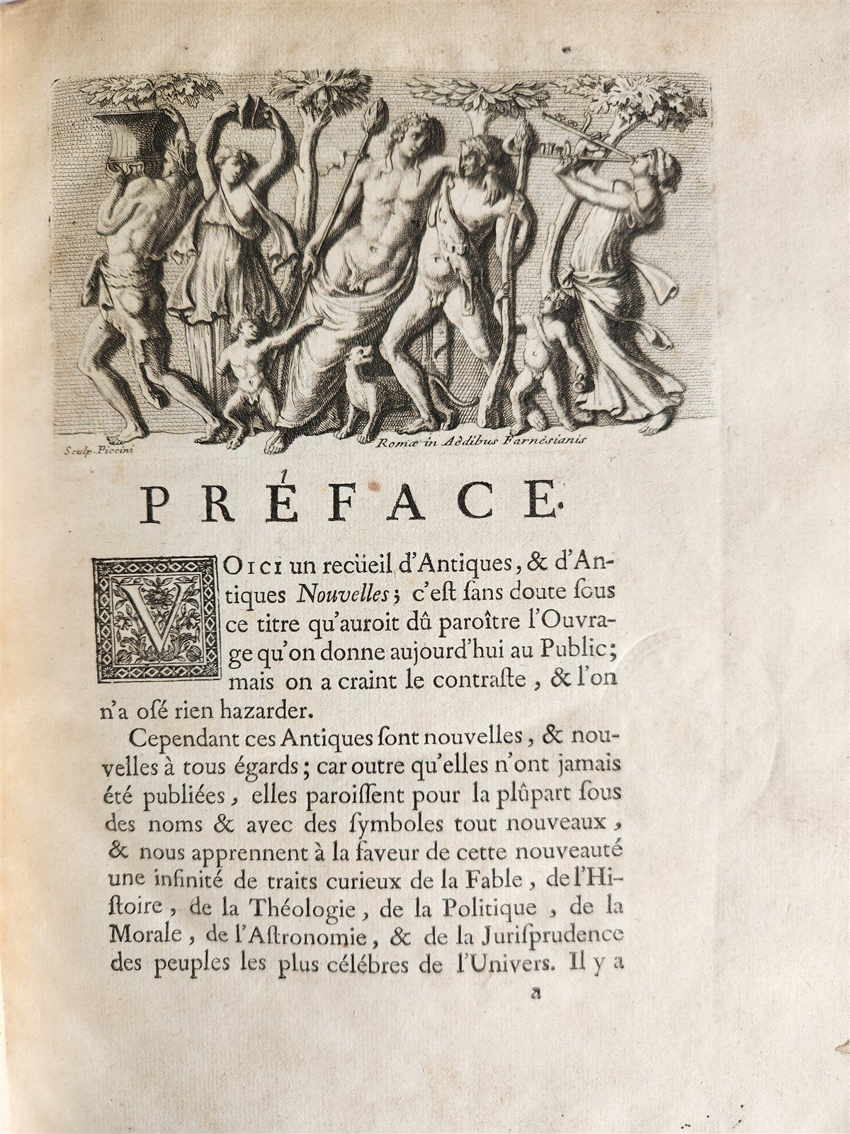 1739 ANCIENT CULTS & ASTROLOGY antique ILLUSTRATED in FRENCH
