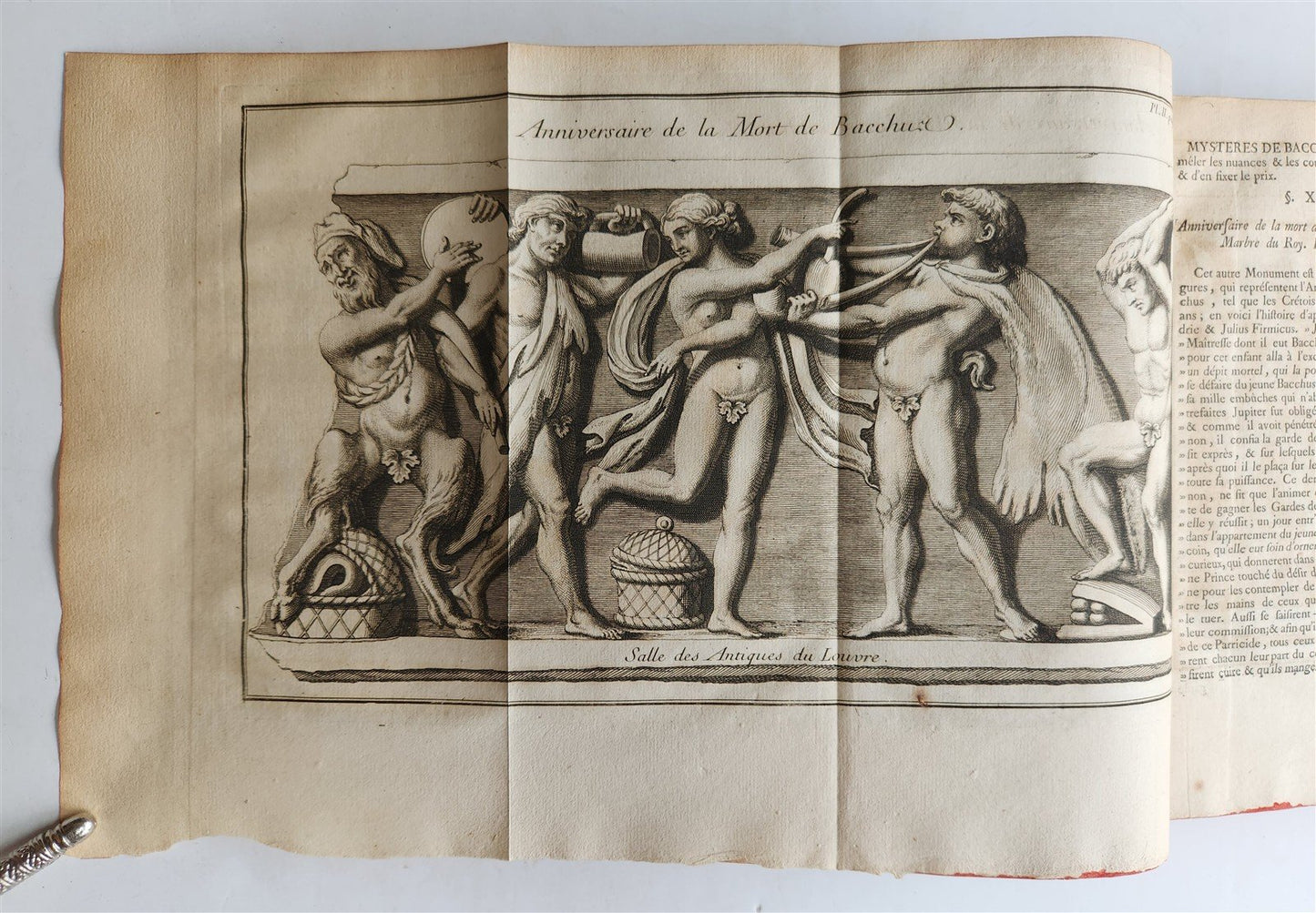 1739 ANCIENT CULTS & ASTROLOGY antique ILLUSTRATED in FRENCH