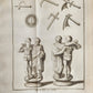 1739 ANCIENT CULTS & ASTROLOGY antique ILLUSTRATED in FRENCH