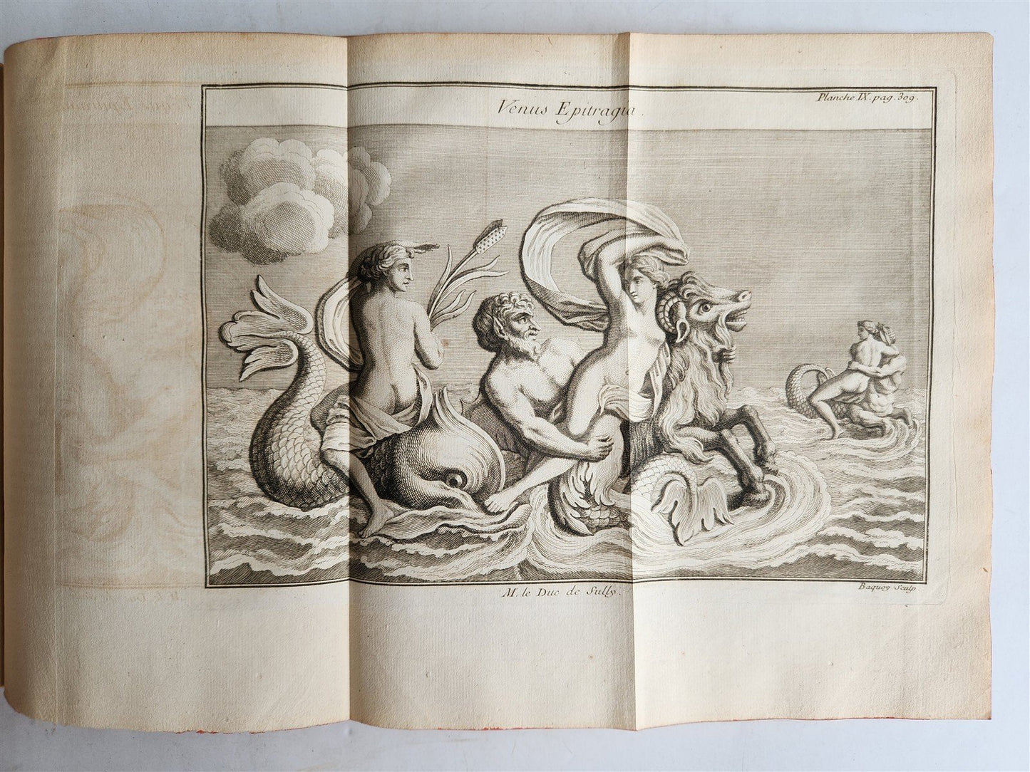 1739 ANCIENT CULTS & ASTROLOGY antique ILLUSTRATED in FRENCH