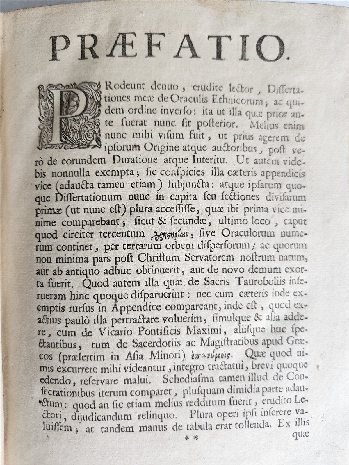 1700 OCCULT De oraculis veterum ANTON van DALE antique ILLUSTRATED 17th Century