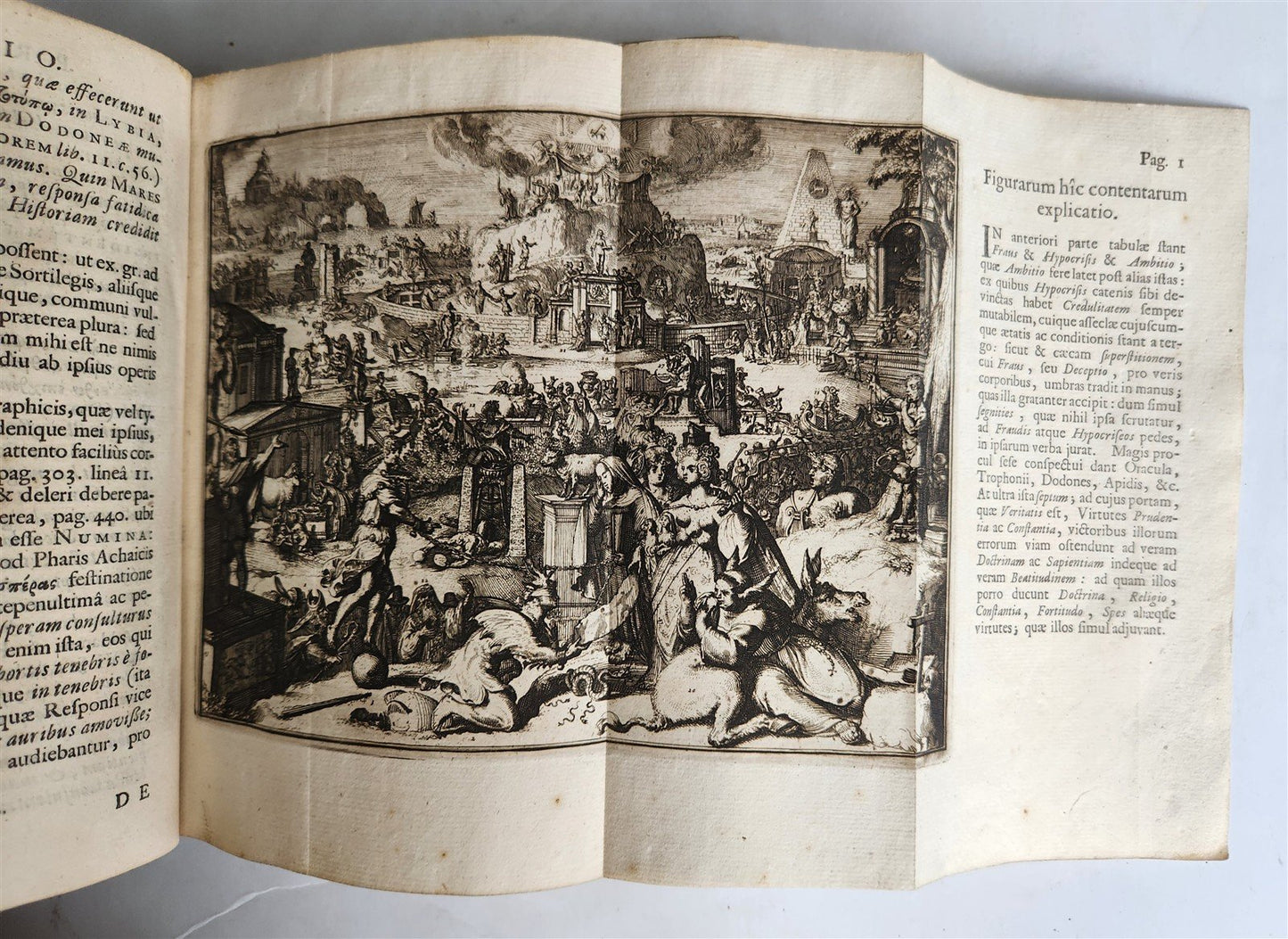 1700 OCCULT De oraculis veterum ANTON van DALE antique ILLUSTRATED 17th Century