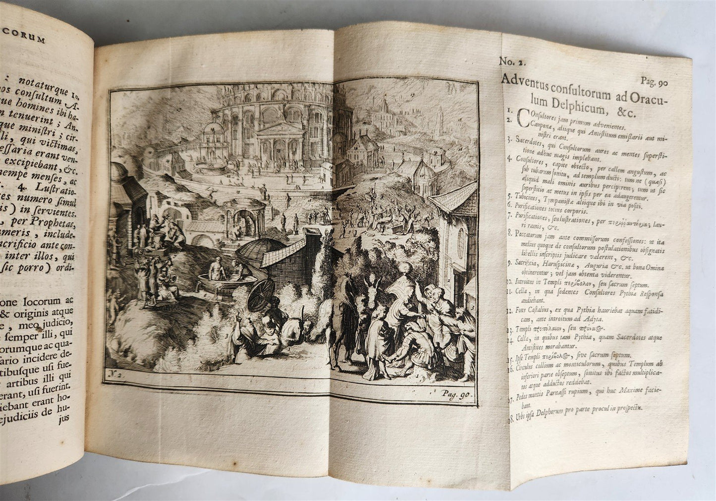 1700 OCCULT De oraculis veterum ANTON van DALE antique ILLUSTRATED 17th Century