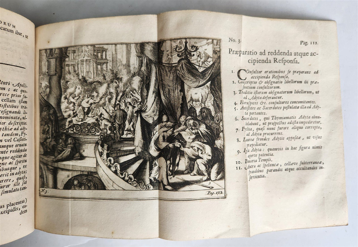 1700 OCCULT De oraculis veterum ANTON van DALE antique ILLUSTRATED 17th Century