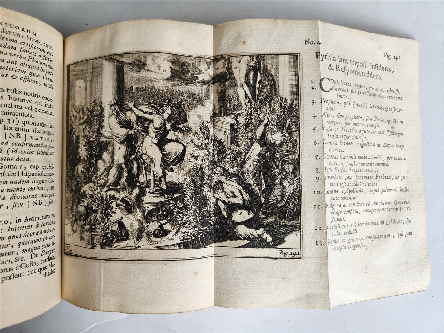 1700 OCCULT De oraculis veterum ANTON van DALE antique ILLUSTRATED 17th Century