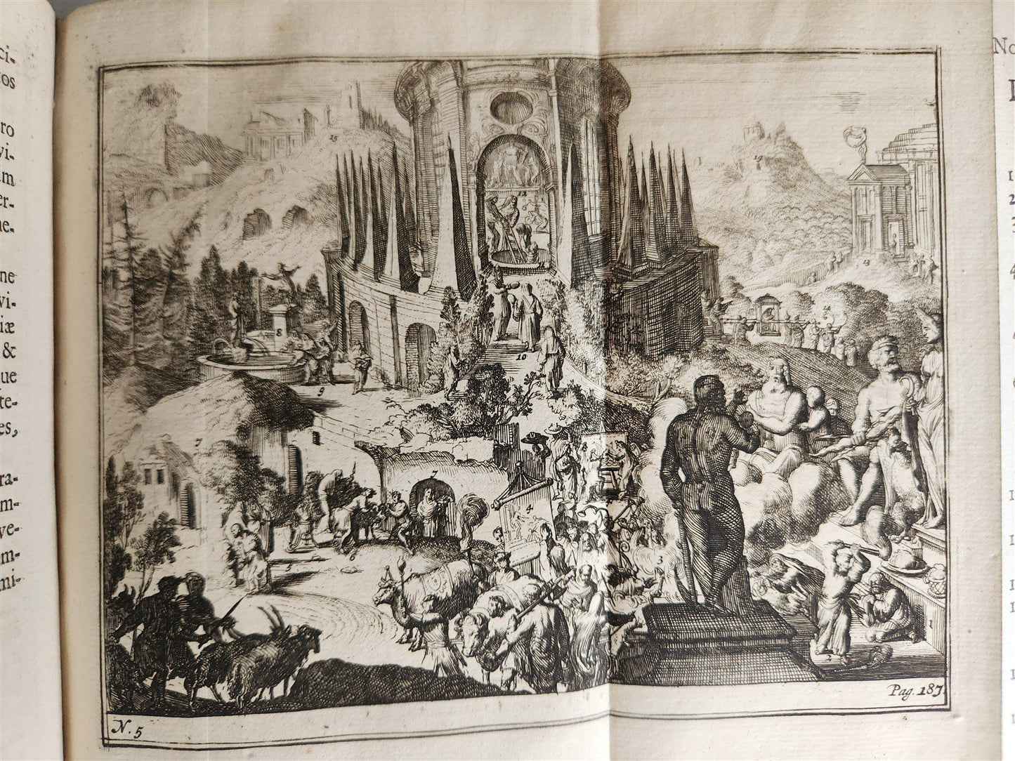 1700 OCCULT De oraculis veterum ANTON van DALE antique ILLUSTRATED 17th Century