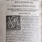 1582 DECAMERON by GIOVANI BOCCACCIO 16th CENTURY antique AMAZING BINDING