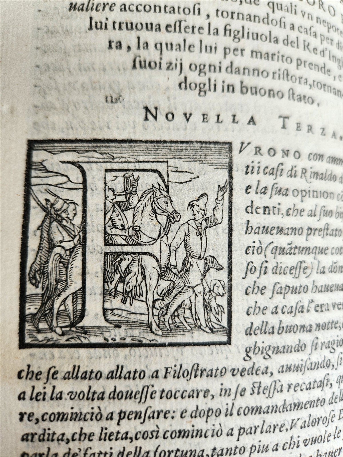 1582 DECAMERON by GIOVANI BOCCACCIO 16th CENTURY antique AMAZING BINDING