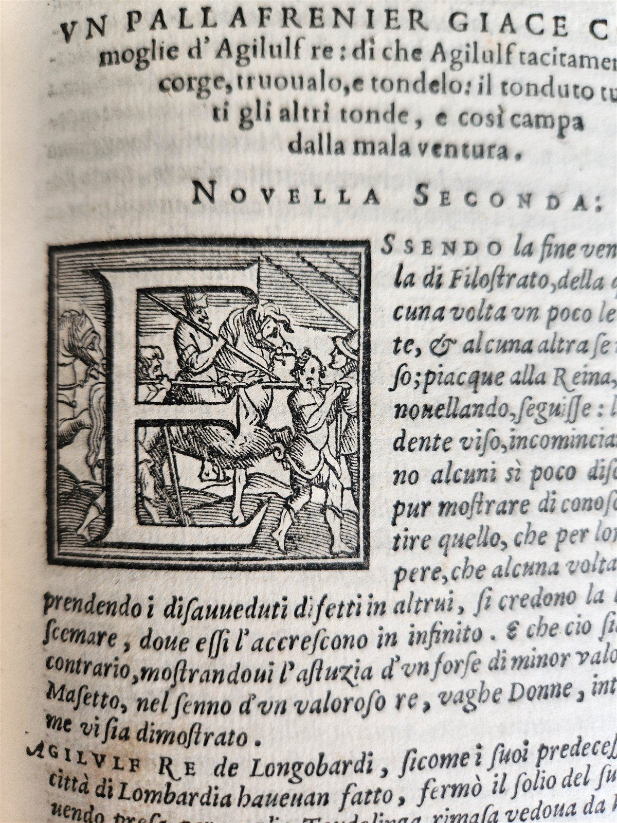1582 DECAMERON by GIOVANI BOCCACCIO 16th CENTURY antique AMAZING BINDING