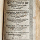 1604 HISTORY of FRANCISCAN ORDER in GERMAN by Mark of Lisbon antique PIGSKIN