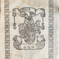 1604 HISTORY of FRANCISCAN ORDER in GERMAN by Mark of Lisbon antique PIGSKIN