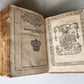 1604 HISTORY of FRANCISCAN ORDER in GERMAN by Mark of Lisbon antique PIGSKIN