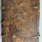 1581 SERMONS in LATIN Concionum de tempore antique PIGSKIN BINDING w/ CLASPS