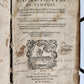 1581 SERMONS in LATIN Concionum de tempore antique PIGSKIN BINDING w/ CLASPS