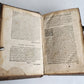 1581 SERMONS in LATIN Concionum de tempore antique PIGSKIN BINDING w/ CLASPS