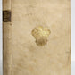 1658 LIFE of BASIL the GREAT antique VELLUM BINDING w/ COAT of ARMS provenance
