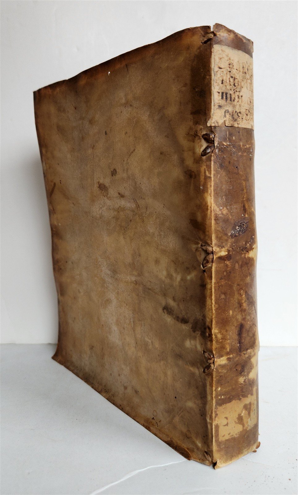 1580 EVANGELICAL INQUISITION in GERMAN antique VELLUM BINDING