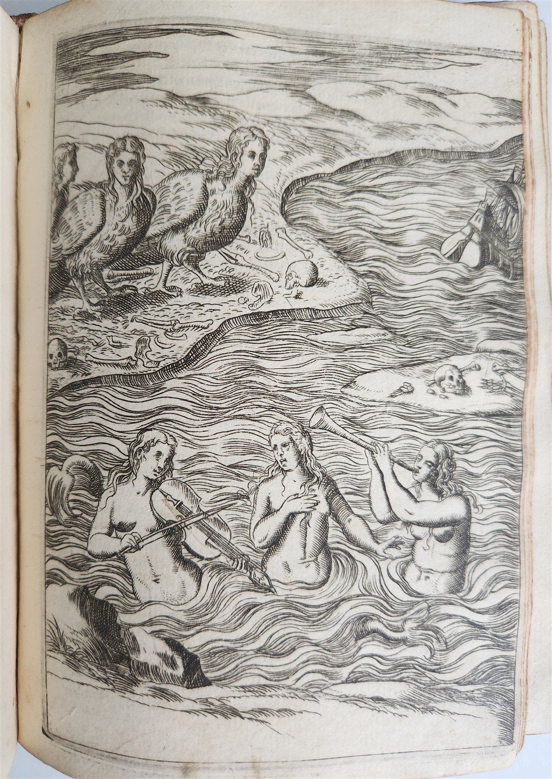 1587 GODS of ANCIENTS antique ILLUSTRATED w/87 ENGRAVINGS idols rites ceremonies