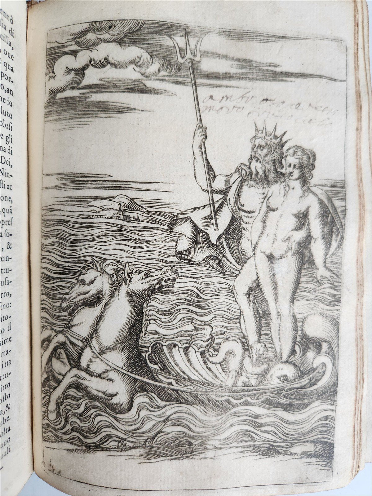 1587 GODS of ANCIENTS antique ILLUSTRATED w/87 ENGRAVINGS idols rites ceremonies