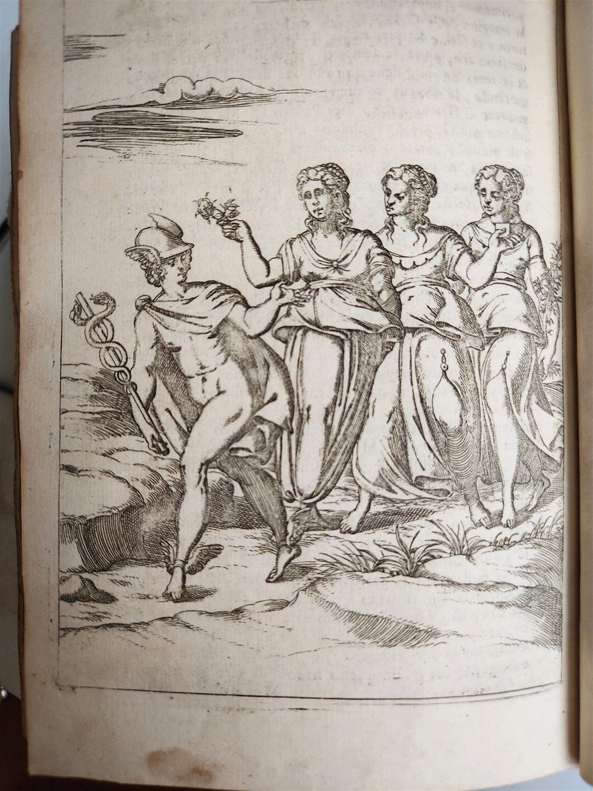1587 GODS of ANCIENTS antique ILLUSTRATED w/87 ENGRAVINGS idols rites ceremonies