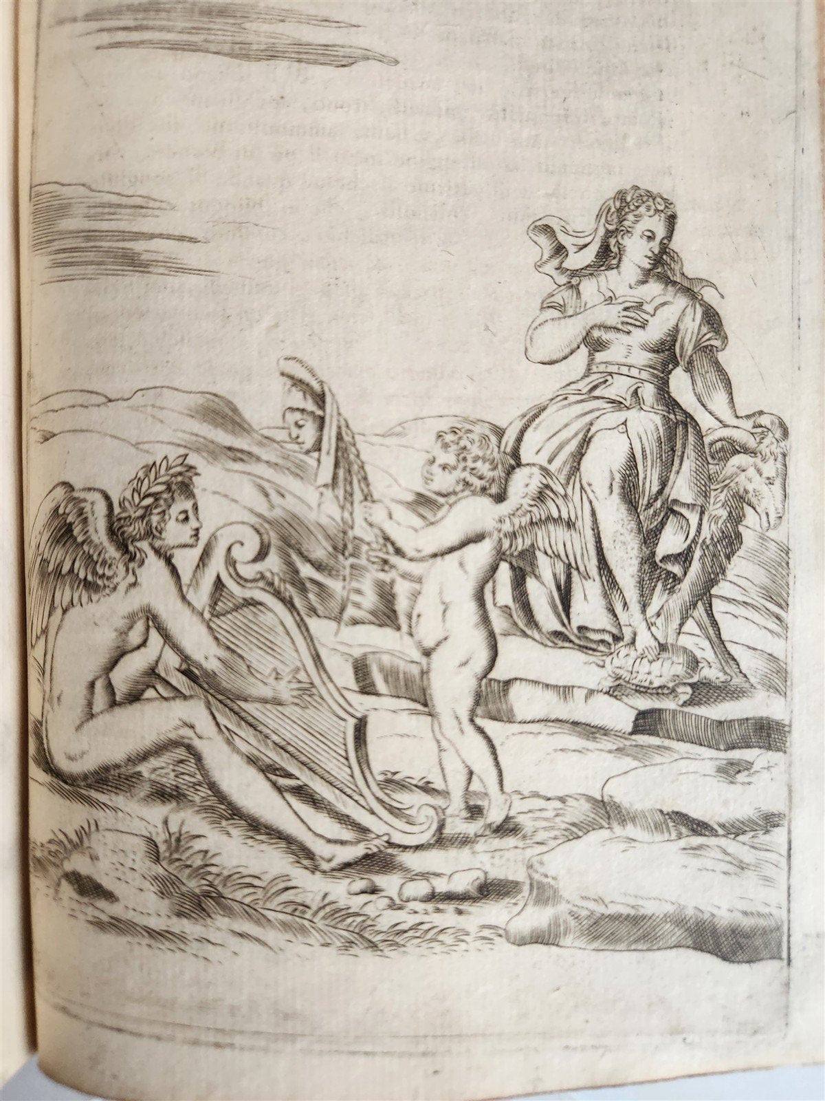 1587 GODS of ANCIENTS antique ILLUSTRATED w/87 ENGRAVINGS idols rites ceremonies