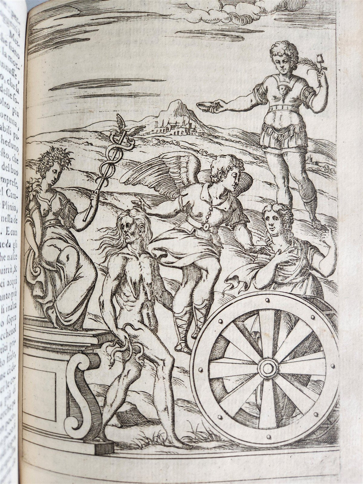 1587 GODS of ANCIENTS antique ILLUSTRATED w/87 ENGRAVINGS idols rites ceremonies