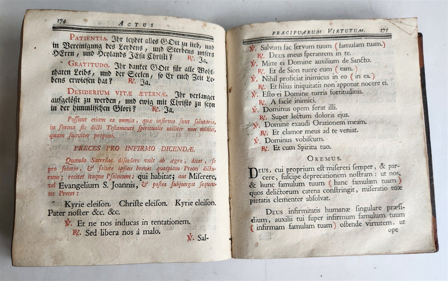 1766 RITUALE CONSTANTIENSE antique 18th CENTURY