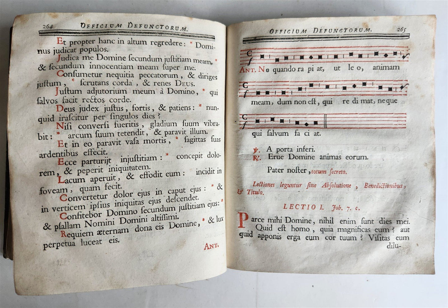 1766 RITUALE CONSTANTIENSE antique 18th CENTURY