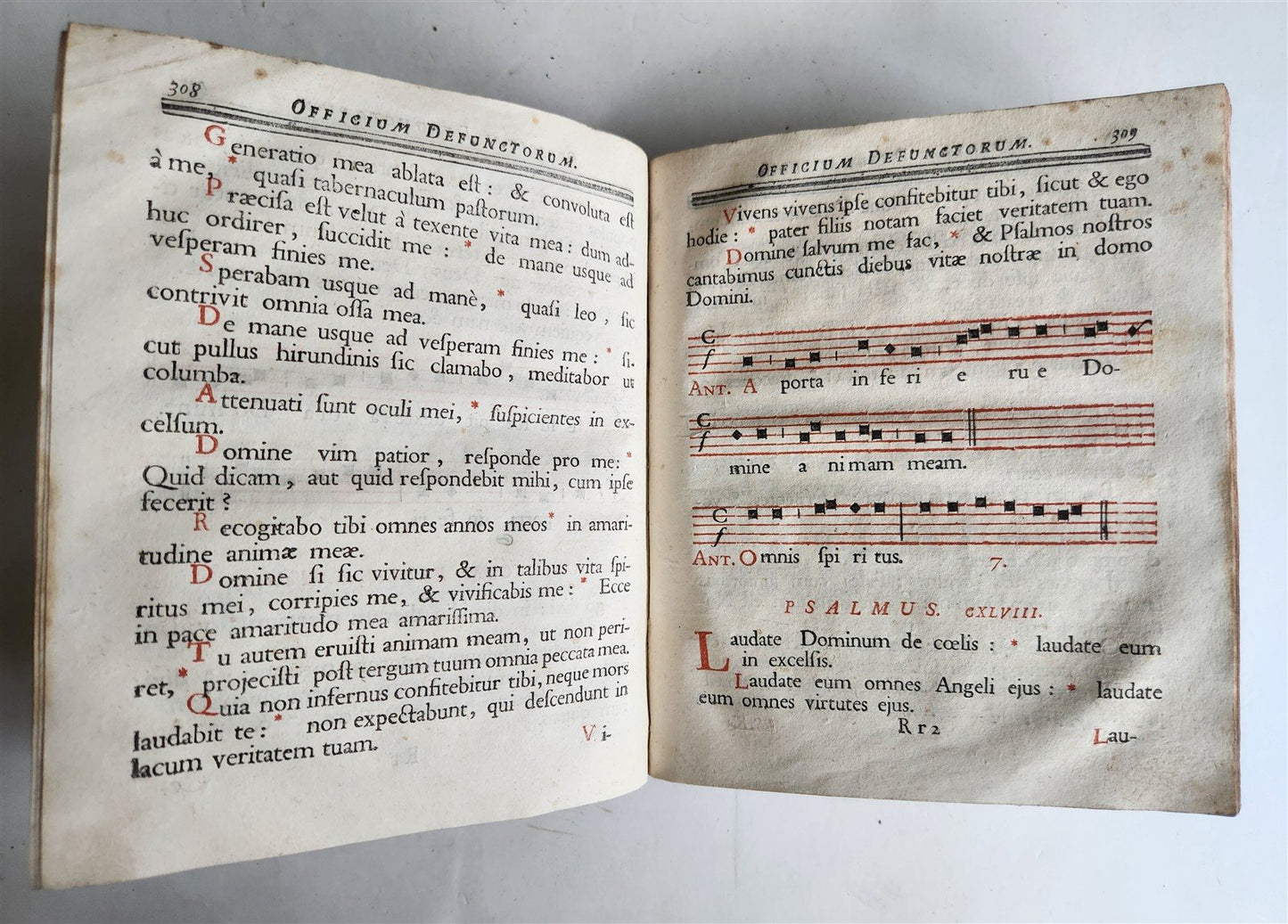 1766 RITUALE CONSTANTIENSE antique 18th CENTURY